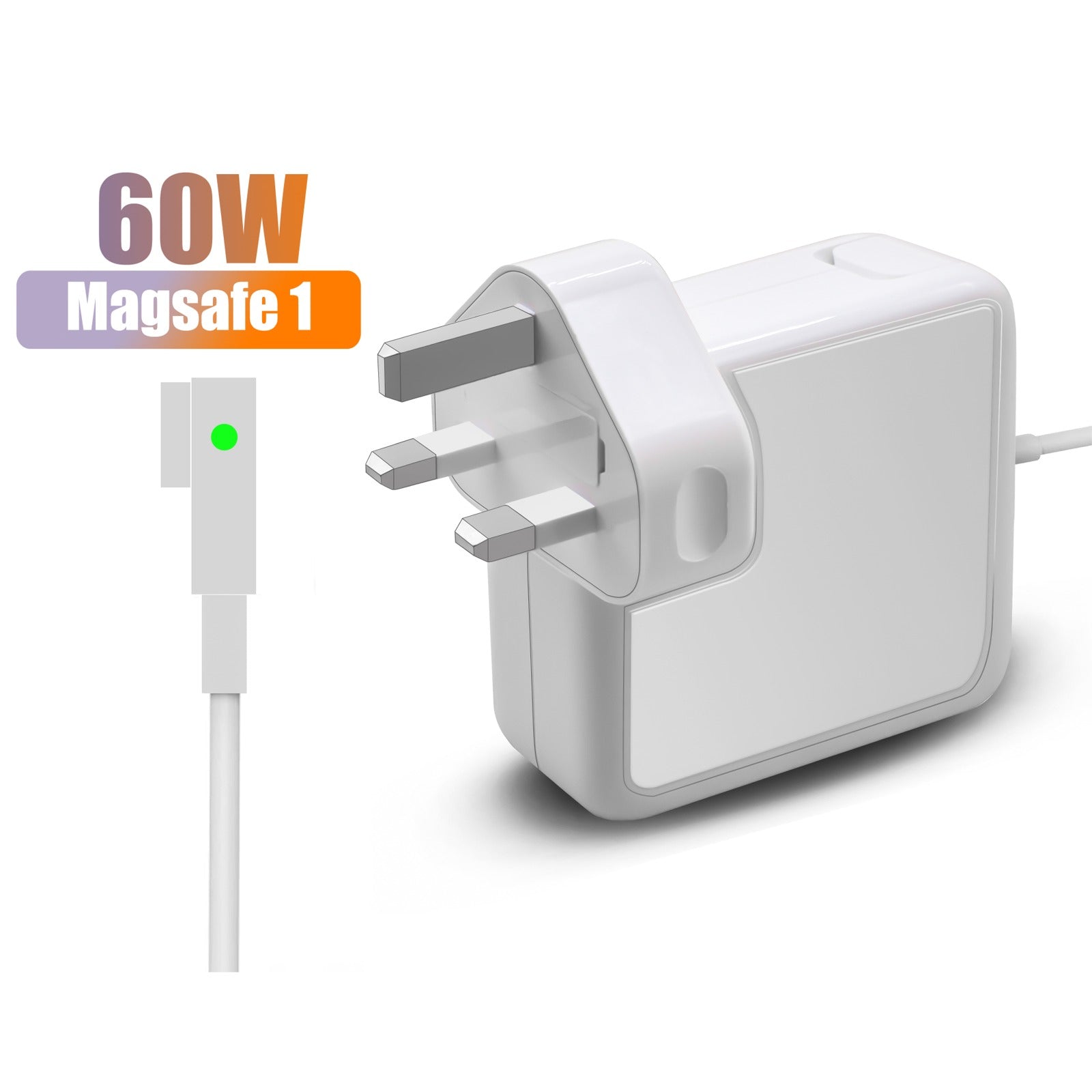 Macbook Pro A1184 60W MagSafe AJP Replacement Wall Plug Adapter Whit