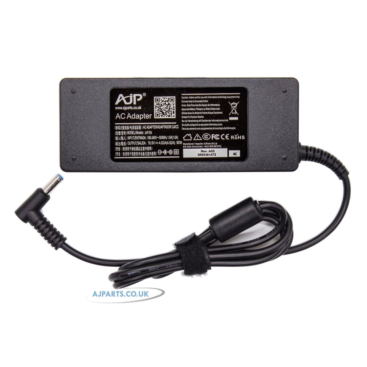 HP Envy 15 90W AC Power Supply 4.5MM x 3.0MM Pin AJP Laptop Adapter Charger