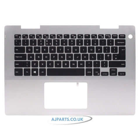Dell Inspiron 5482 5491 CTPK0 41KVJ 9294M Palmrest UK English Replacement Keyboard