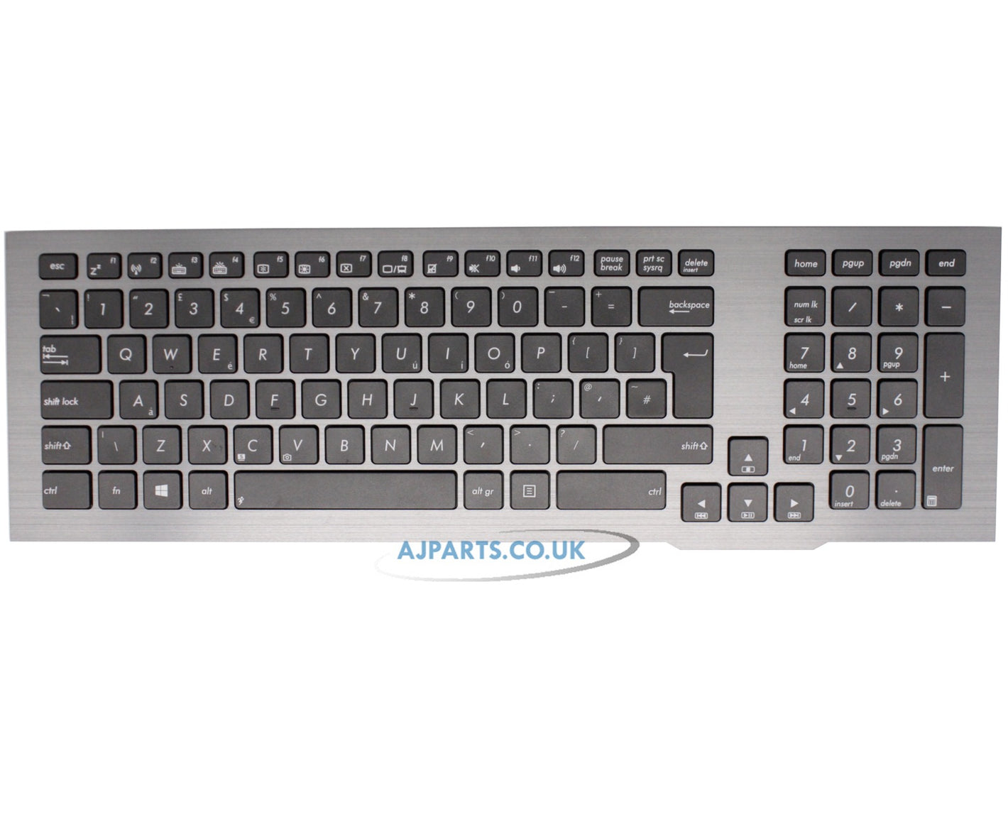 Asus G75VW UK Layout Backlit Replacement Laptop Keyboard