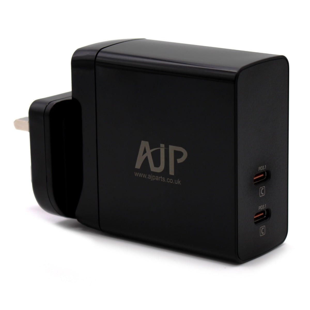 AJP 140W Laptop Dual Port type-C Wall Plug Adapter Charger Power Black - Compatible with FRU 5A11K06364