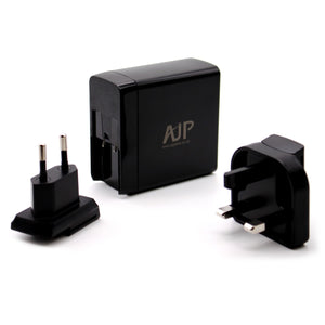 AJP 140W Laptop Dual Port type-C Wall Plug Adapter Charger Power Black - Compatible with FRU 5A11K06364