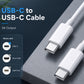 New Replacement For 2 M USB-C to USB-C Charging Cable White