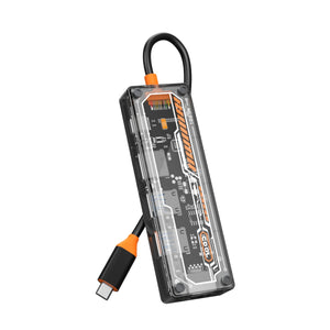 5 in 1 USB C Hub With 4K HDMI / USB2.0/3.0 USB-C PD3.0 / RJ45 100W Power Delivery