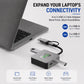 AJP 4-in-2 USB 3.2 Hub Adapter USB-C & USB-A to 2x USB-A + 2x USB-C 10Gbps