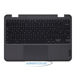 Lenovo 100e Chromebook Gen 3 (Type 82UY) Palmrest UK Layout Replacement Laptop Keyboard with Trackpad