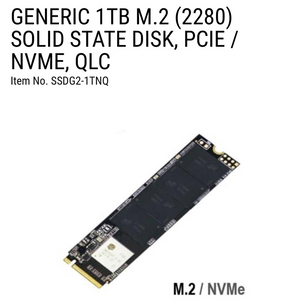 M.2 NVMe - 1 TB SSD