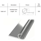 Wholesale Only - Rail Aluminium - 5 meters in length