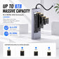 9-in-1 USB C M.2 SSD Enclosure Docking Station 10Gbps 4K HDMI 100W PD USB 3.2 SD TF RJ45 Ethernet