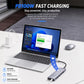 9-in-1 USB C M.2 SSD Enclosure Docking Station 10Gbps 4K HDMI 100W PD USB 3.2 SD TF RJ45 Ethernet