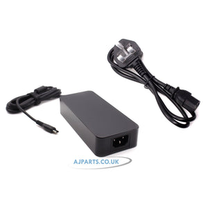 AJP 240W USB-C Power Supply 48V 5A GaN Replacement Laptop AC Adapter Charger with Kettle Lead Cable