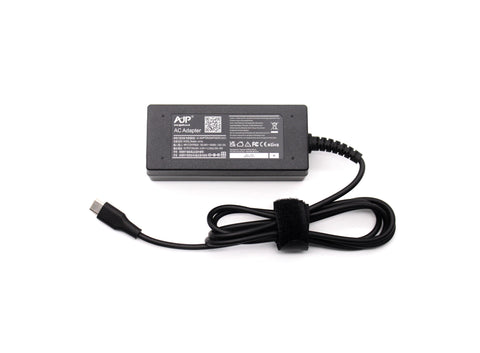 AJP 20V 2.25A 45W USB-C Tip Laptop Replacement AC Adapter Charger