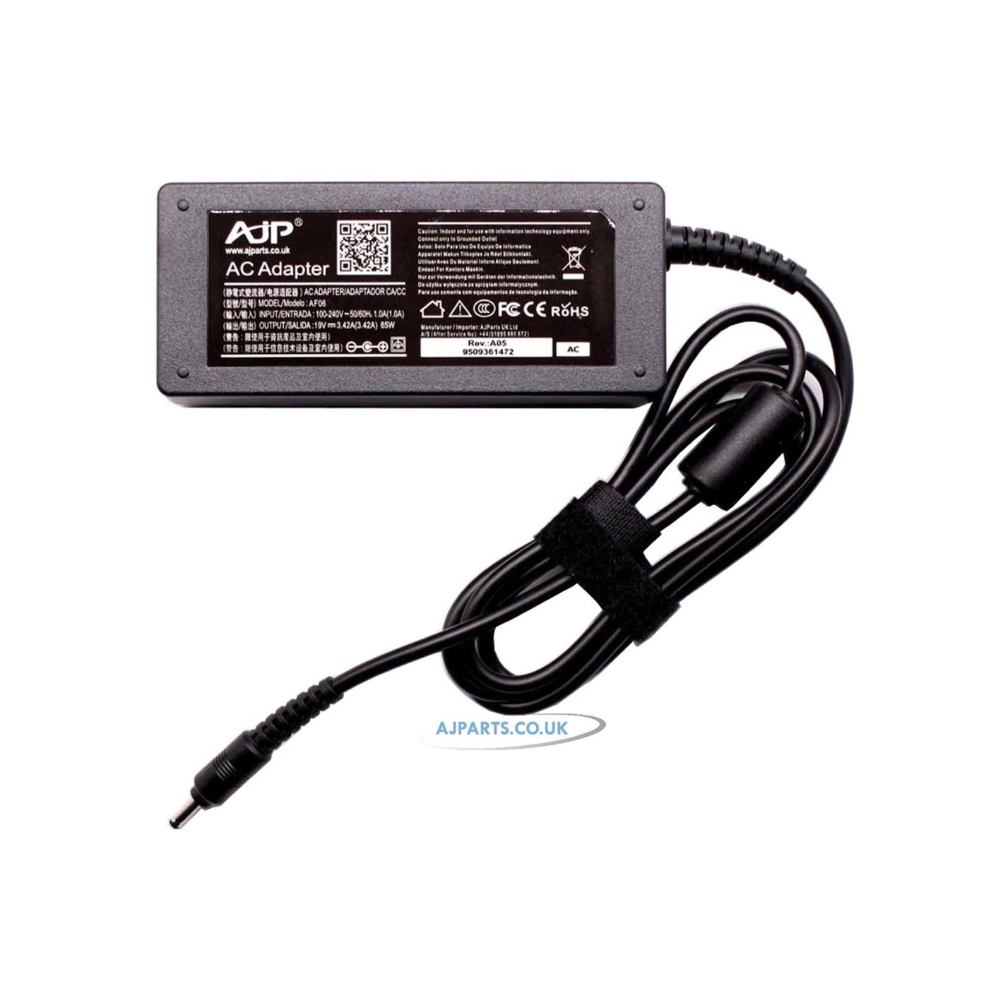 Acer NT.GDQAA.006 65W AC Power Supply 3.0MM x 1.0MM Laptop AJP Replacement Adapter