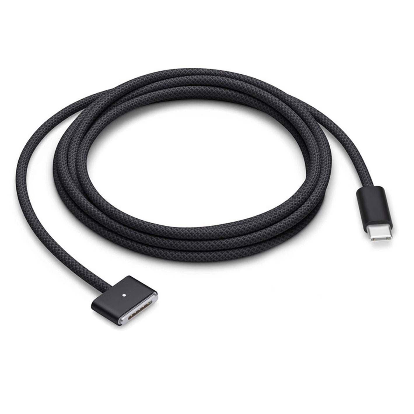 Compatible With MacBook Pro Air (M2, 2022) Black USB Type C to Magsafe 3 Magnetic Charging Cable Cord 2M Line