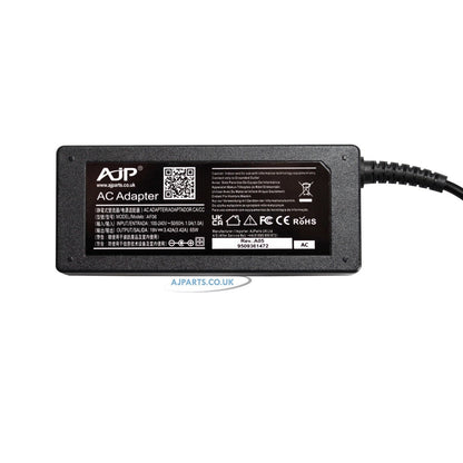 For Toshiba Satellite L500 65W 5.5mm X 2.5mm AJP Replacement Laptop AC Adapter