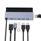 6-in-1 Docking Station for Steam Deck & ROG Ally – USB-C Hub with 4K HDMI, 100W PD, 3 USB 3.0 Ports & Gigabit Ethernet