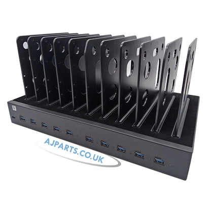 AJP 1000W USB-C Charging Station 10 in 1 with Stand for Laptops, Tablets, Phones (With Stand)