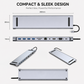 11-in-1 USB C Docking Station - 4K HDMI, VGA, 87W PD Charger, USB 3.0, Dual SD Reader & Ethernet Hub