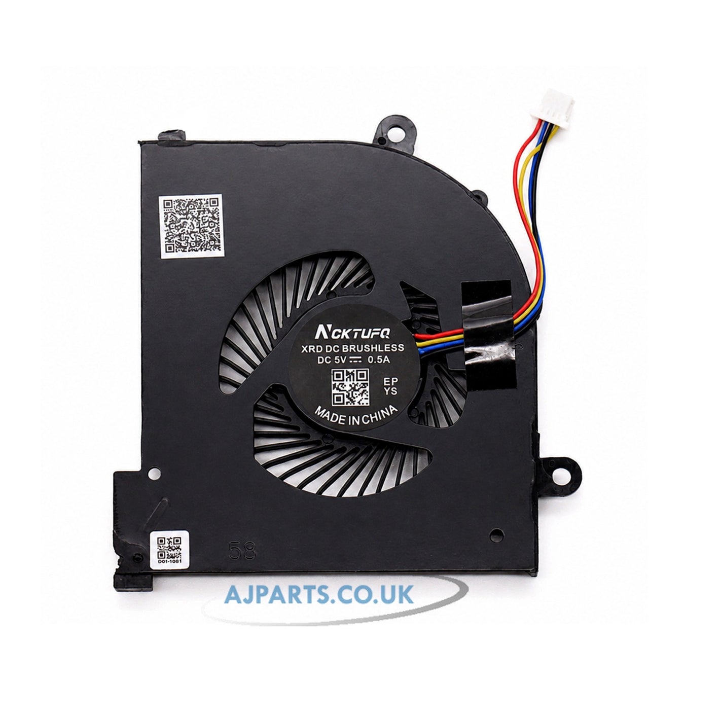 MSI Stealth GS66 CPU Cooling Fan DC 5V 0.5A 4-Pin Replacement Laptop Fan