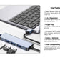 4-in-1 USB 3.0 Hub Multi Port Expander 5Gbps Fast Data Adapter Plug & Play for Laptop PC