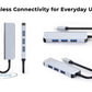 4-in-1 USB-C Hub with 4 USB 3.0 Ports, Fast Data Sync Splitter for MacBook, Laptop & More