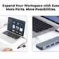 4-in-1 USB-C Hub with 4 USB 3.0 Ports, Fast Data Sync Splitter for MacBook, Laptop & More