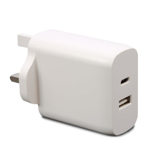 Asus ExpertBook B5 (B5404CMA) 65W Dual Port USB-C & USB-A White Wall Plug AJP Replacement Charger