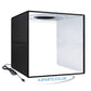 Portable Photo Studio Light Box Photography LED Mini Light Tent or Backdrop Photography Frame Medium 30 Cm