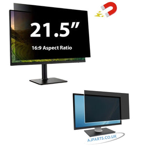 21.5" 16:09 Aspect Ratio Magnetic Privacy Screen Protector For Desktop Monitor