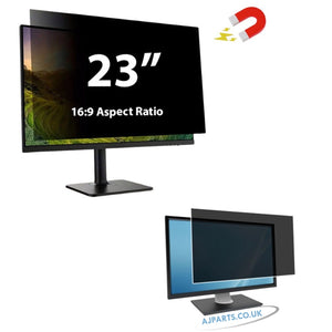 23" Magnetic Privacy Screen Protector 16:09 Aspect Ratio For Desktop Monitor