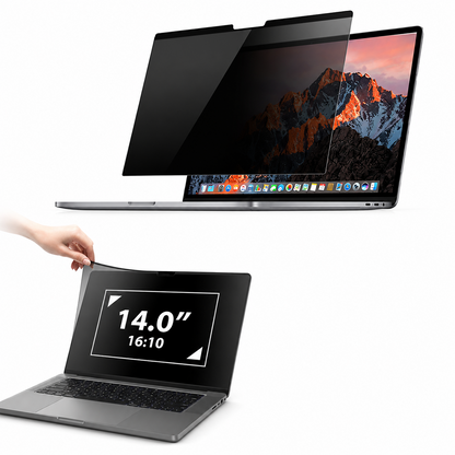 14.0" Magnetic Laptop Privacy Screen Filter (16:10) – Anti-Spy & Anti-Glare Shield