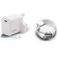 Lenovo Ideapad Slim 3 Chromebook 83BN000LTW 45W USB-C PD 3.0 White Wall Plug AJP Replacement Charger