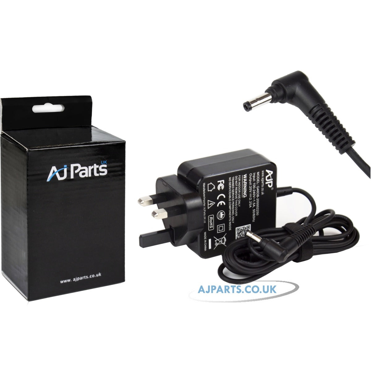 Lenovo ADLX65CDG 45W 4.0mm x 1.7mm Pin AJP Replacement Wall Charger Adapter