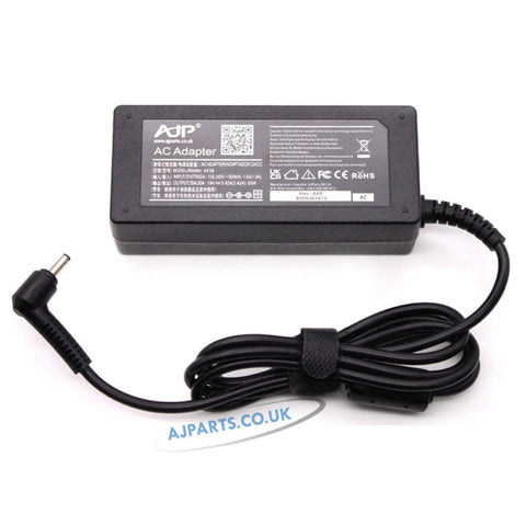 Dynabook Toshiba Setellite Pro C50-E-107 65W Power Supply 3.5MM x 1.35MM AJP Laptop AC Adapter Charger