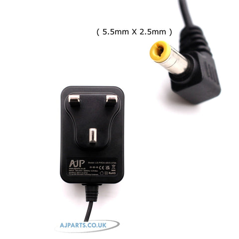 Polycom VVX 301 AJP SIP IP 5.5MM x 2.5MM AC-DC Charger Replacement Adapter