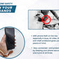 Universal Mobile Phone Anti-Theft Lanyard Braided Wrist Strap/Band Brown