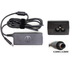 Genuine Dell Inspiron 17 5755 45W 4.5MM x 3.0MM Laptop AC Adapter
