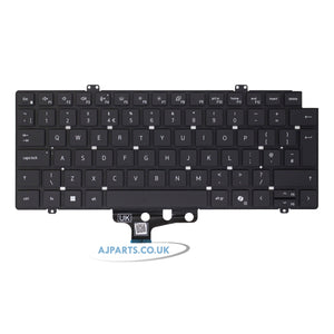 Dell Pro 14 PC14255 UK Layout Backlit Replacement Laptop Keyboard Black