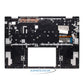 Dell Inspiron 16 5620 UK Layout Backlit Replacement Laptop Palmrest with Keyboard Silver