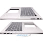 Dell Inspiron 16 5620 UK Layout Backlit Replacement Laptop Palmrest with Keyboard Silver