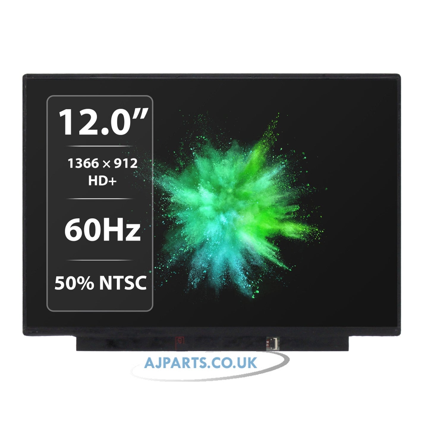 AUO B120XAN01.0 12.0" 1366 x 912 (HD+) LED LCD 50% NTSC 30Pin Laptop Replacement Screen