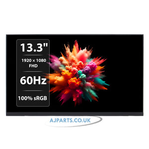 B133HAN05.C HW1A 13.3" 1920x1080 FHD 100% sRGB LED LCD Laptop Replacement Screen