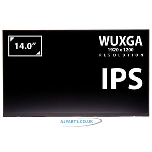 B140UAN02.1 14.0" WUXGA LED LCD IPS Laptop Replacement Screen