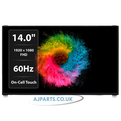 AU Optronics B140HAK02.2 14.0" FHD IPS 40Pin In-Cell Touch Display Replacement Laptop Screen