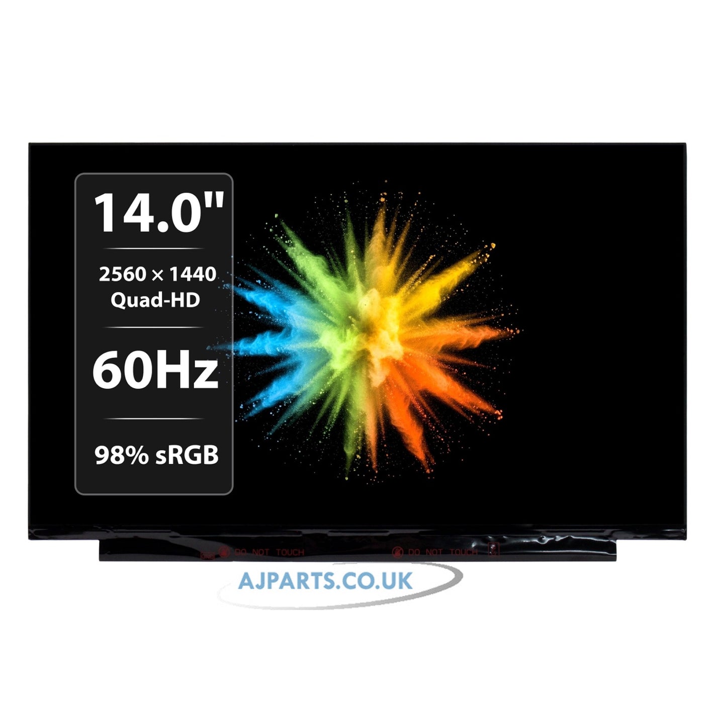 AUO B140QAN02.3 14.0" 2560 x 1440 Quad-HD IPS LED LCD 40Pins Laptop Replacement Screen