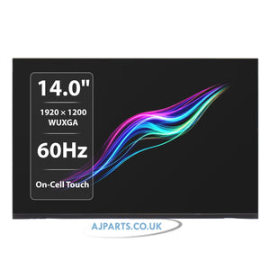 Innolux N140JCN-GS9 14.0" 1920 x 1200 WUXGA IPS 40Pin On-Cell Touch Laptop Replacement Screen
