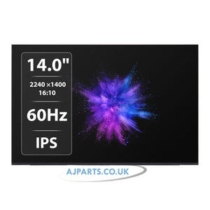 IVO M140NWHE R3 14.0" 2240 x 1400 2.2K IPS LED LCD Laptop Replacement Screen