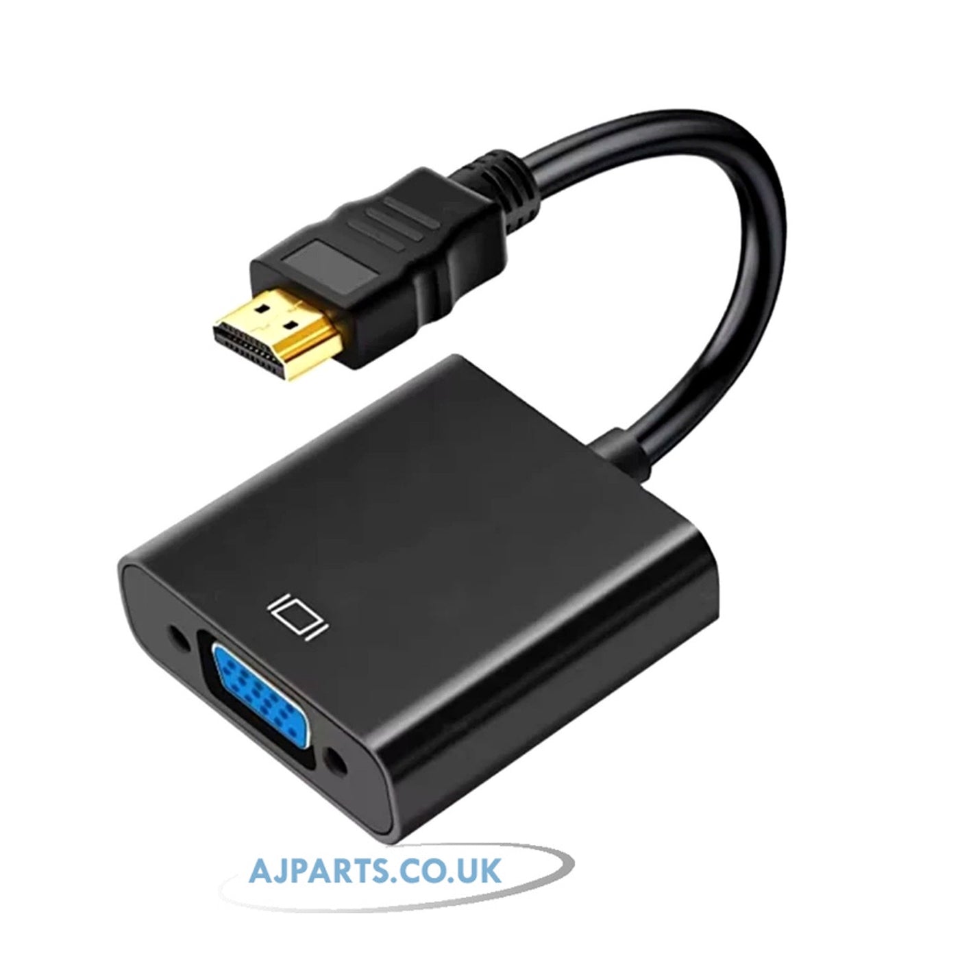 HDTV to VGA Audio Video Cable Converter HD to VGA Adapter for Desktop, Laptop, Projector, Monitor, Computer