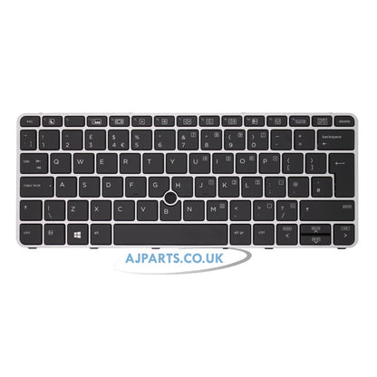 HP SK23005BL Backlit UK Layout Compatible Laptop Keyboard with Pointing Stick