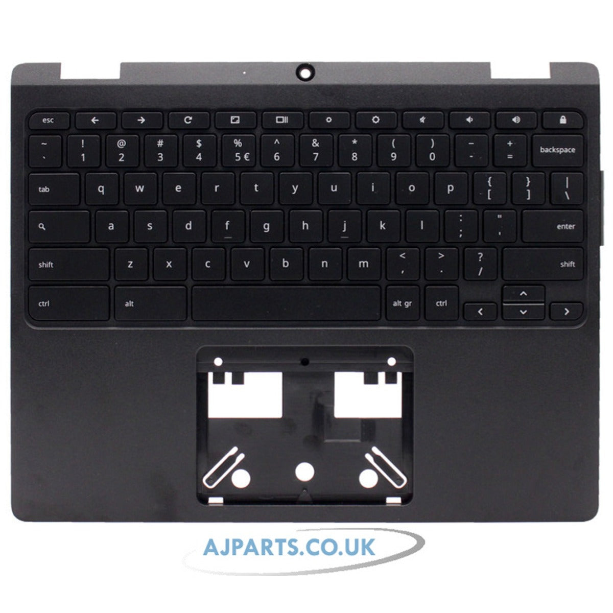 Acer Chromebook Spin 512 R852TN-C54N US Layout Non-Backlit Laptop Replacement Palmrest Black